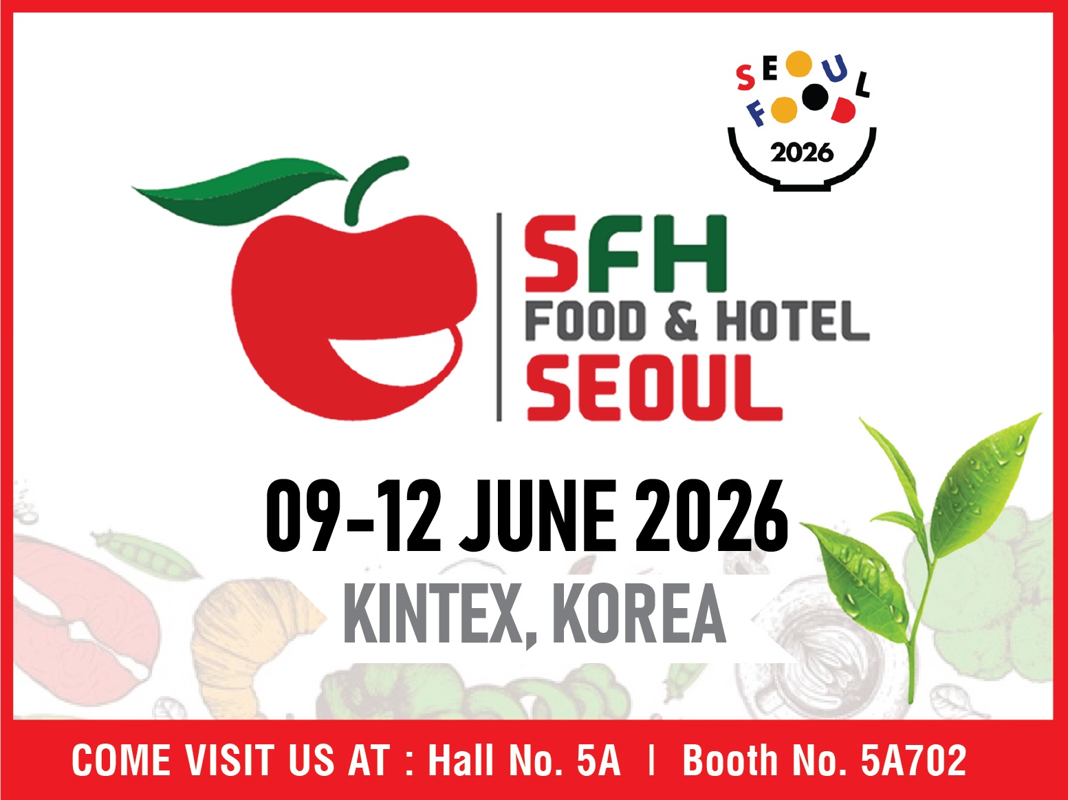 Stassen Participates at Seoul Food & Hotel 2026