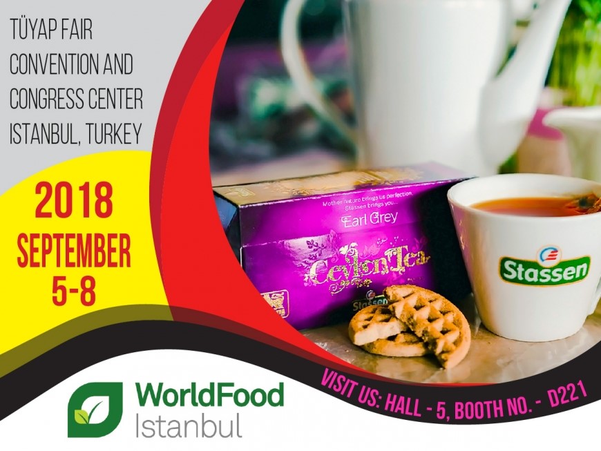 Stassen Participates at WorldFood Istanbul 2018