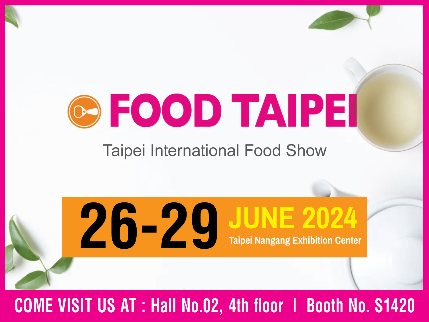 Stassen Participates at Food Taipei