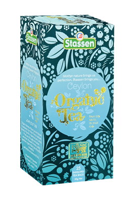 25 ETB Stassen Organic Pure Ceylon Black Tea