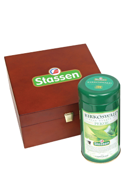 Exclusive Stassen Kirkoswald 2 TINs Wooden Box