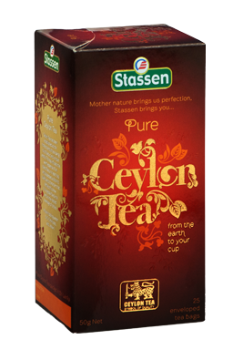 25 ETB Stassen Pure Ceylon Black Tea