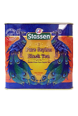 Stassen Pure Ceylon Black Tea 250g Tin