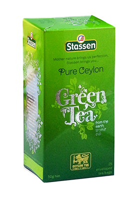 25 ETB Stassen Pure Ceylon Green Tea