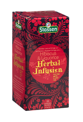 25 ETB Stassen Hibiscus & Liquorice Herbal Infusion Tea